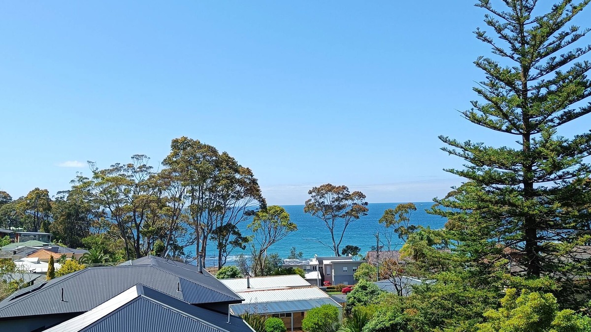 Denhams Beach House | Panoramic ocean views from Denhams Beach house - 4 minute walk to beach