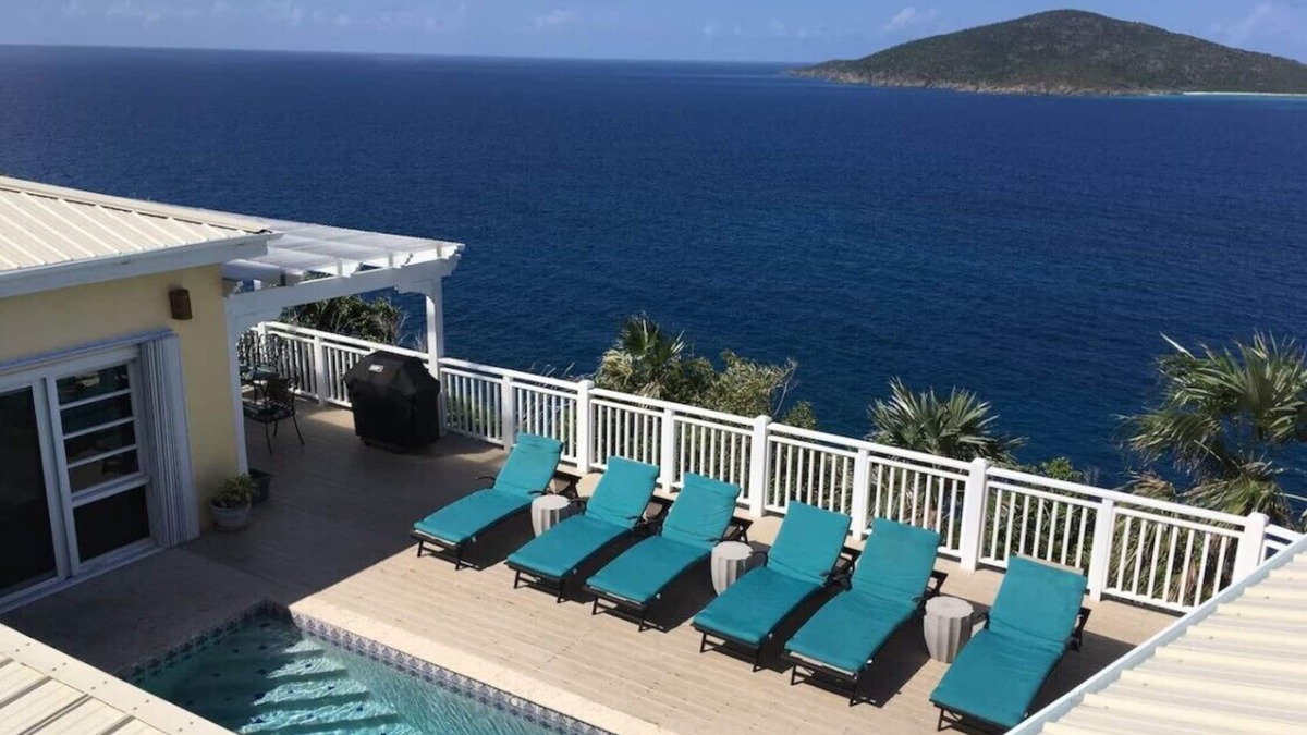 Rosendal Villa | PANORAMIC OCEAN VIEWS, HEATED POOL, SEAVIEW VILLA, ST. THOMAS, USVI, SLEEPS 8