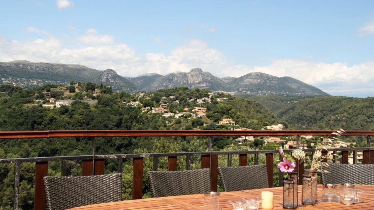Saint-Paul-de-Vence Villa | Panoramic Villa with pool up to 10/12 people