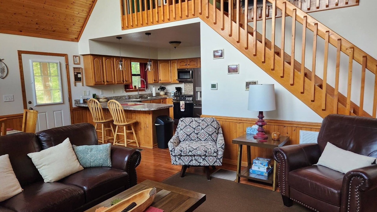 Stecoah Cabin | Panoramic views of the Smoky Mountains, near Blue Ridge Parkway and Bryson City