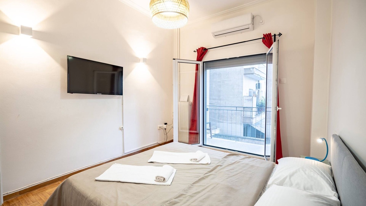 Ampelokipoi Apartment | Panormou metro station 1 bedrm 2 pers flat by MPS