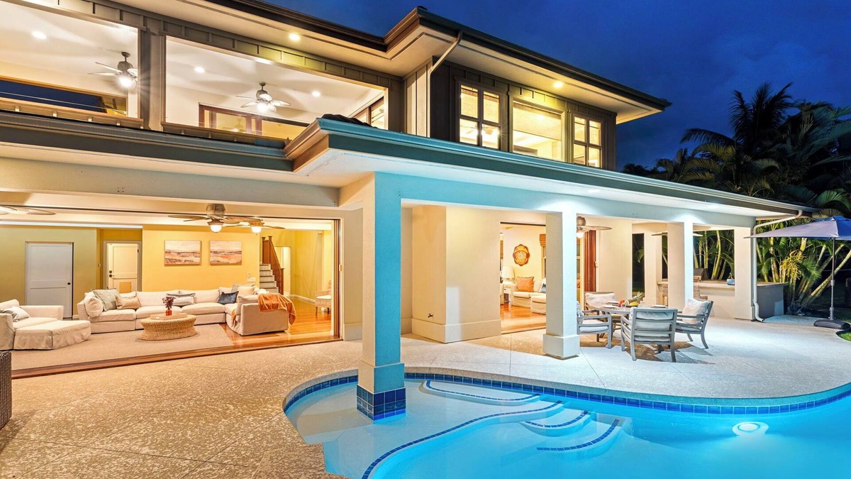 Kailua-Kona House | Papala Place at Kahakai Estates by Gather: Luxe Poolside Oasis