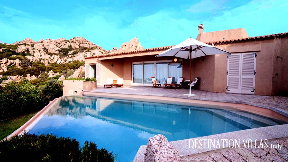 Costa Paradiso Villa | PARADISE COAST - VILLA OF GRANITE, POOL - 10 PL