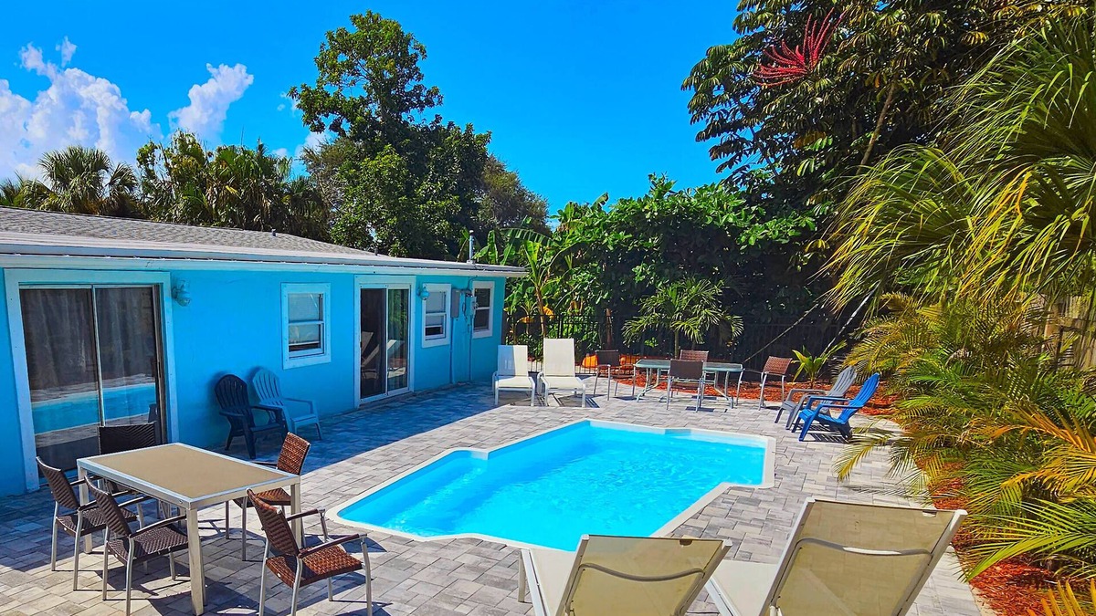 Palm Beach Gardens House | Paradise Private Suite Heated Pool Kayak 5min2 Juno Beach & Baseball Stadiums
