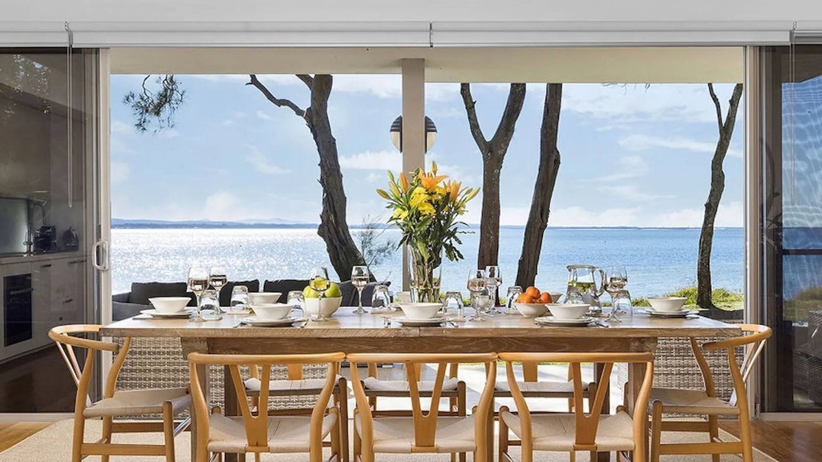 Salamander Bay House | Paradiso Beach House - luxury waterfront property, private retreat, swimming pool, outdoor dining