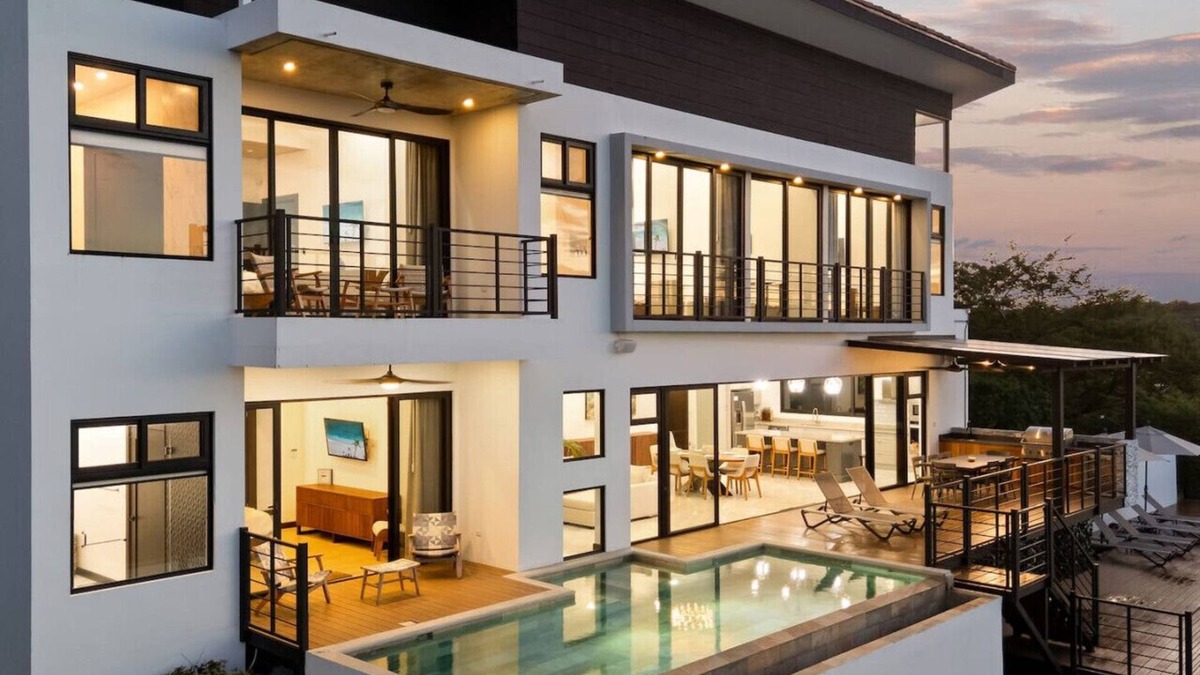 Playa Hermosa House | Paraiso Sur: Luxury 6 BR Ocean View Estate-Pools, Gyms & Concierge-Playa Hermosa