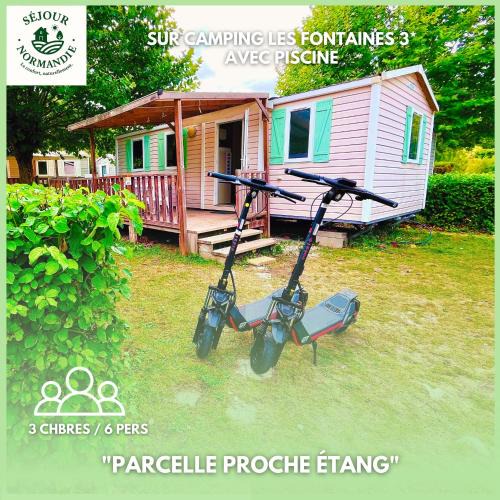 Ivry-la-Bataille Ski Chalet | Paris Eure Gestion - Mobilhome 6P proche étang et rivière