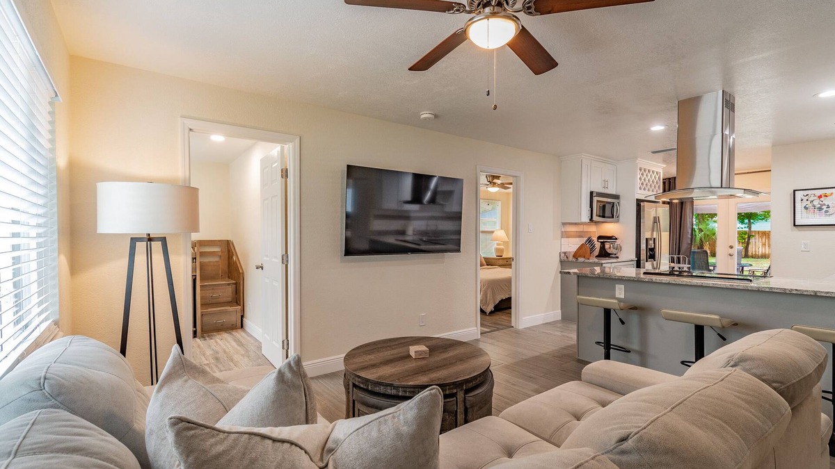 Jungle Terrace House | Park, Pool & Recreation Center Across the Street and 9 Mins to Beaches.