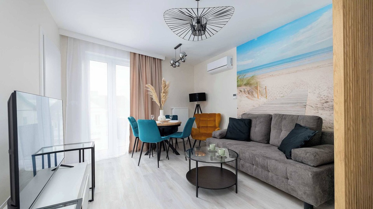 Niechorze Apartment | Parkowa 3 | Stylish Apartment | Close to the Beach