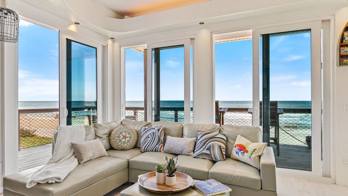 Bethune Beach House | Parrot Head Paradise/Pet Friendly Home with Views From Every Floor!