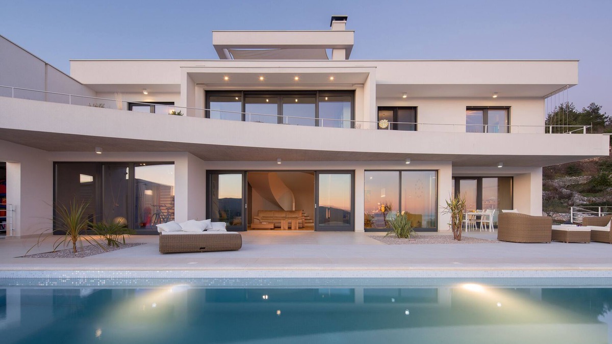 Rabac Villa | Passive and designed villa near the beach, with sea view and pool