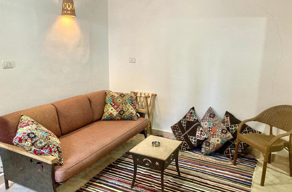 Dahab Apartment | Pastoral 1 bedroom Chalet w/AC + Wi-Fi &P-Bathroom