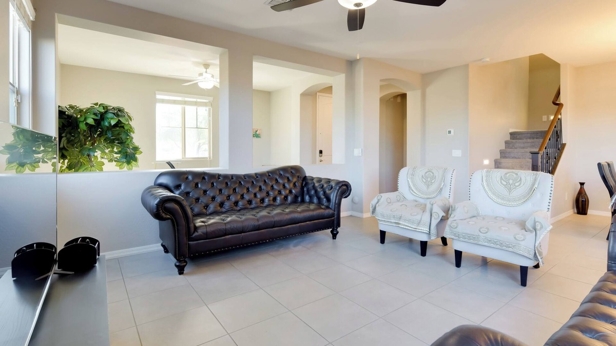 Gilbert House | Patio & Balcony: Spacious Gilbert Getaway!