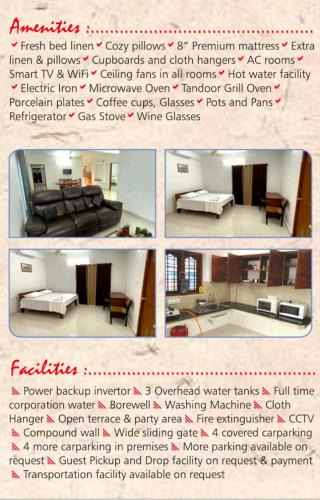 Kazhakuttam House | PAZHOOR RESIDENCY HOME STAY 4BHK Deluxe