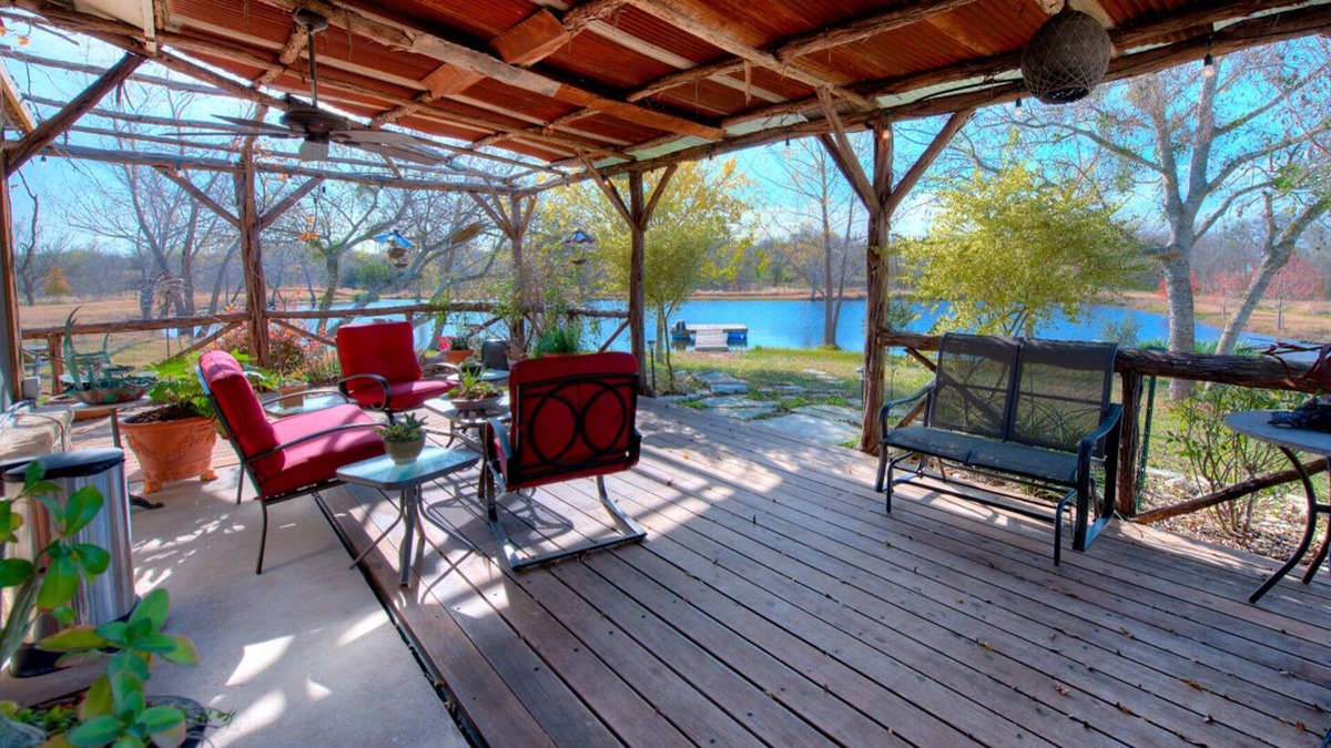 New Braunfels House | Peace & Serenity Surrounded You In Nature in a Historic Farmhouse