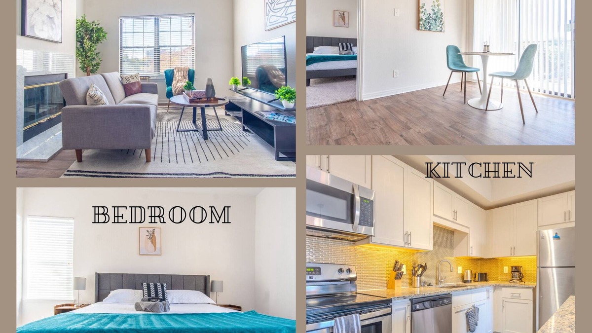 Valley Ranch Apartment | Peaceful 1-Bedroom King Suite | Pool, Gym & Parking