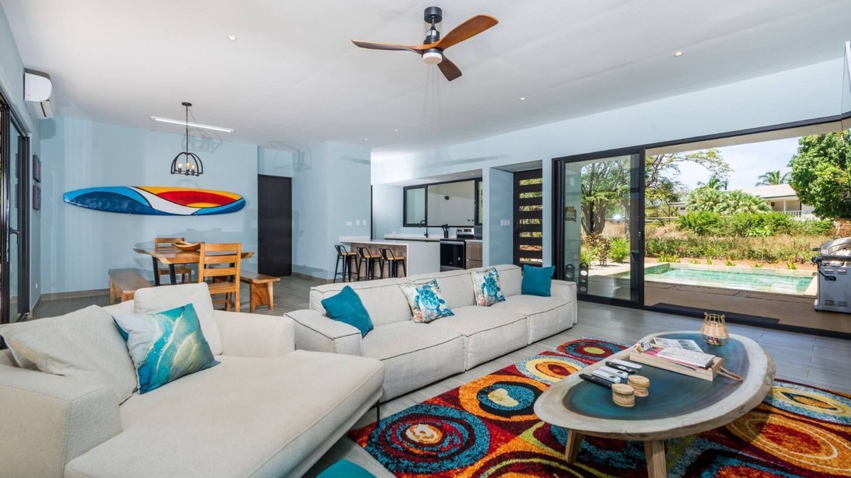 Junquillal House | Peaceful Coastal Getaway, Walk to the Beach & Surf