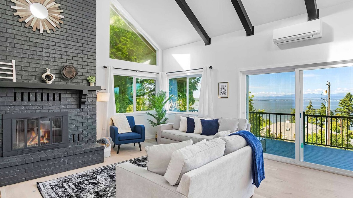 Camano Island House | Peaceful Island Getaway, Port Susan views w/BBQ