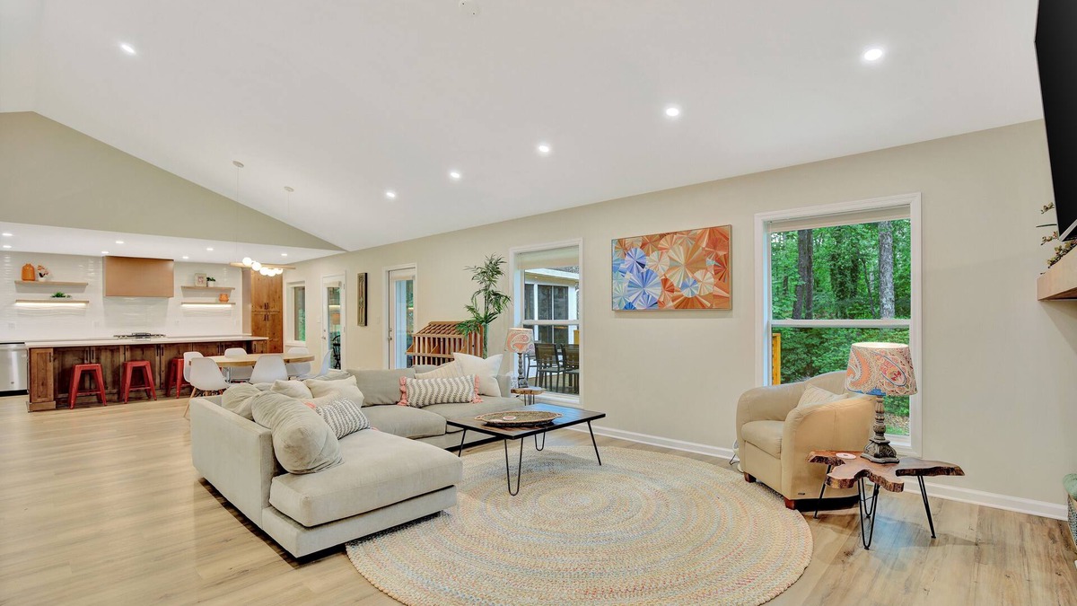 Peachtree City House | Peaceful & Luxurious 4Bed Ranch Zen Retreat in the heart of Peachtree City