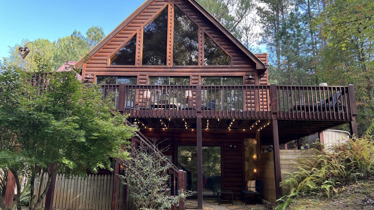 Copperhill Cabin | Peaceful Pines- Pets welcome! Paved access. Great location