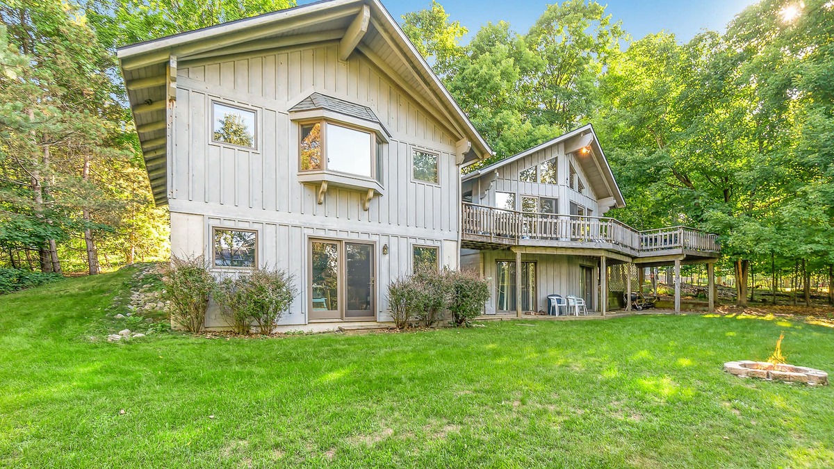 Empire House | Peaceful, two-story home with a firepit & washer/dryer - close to the beach