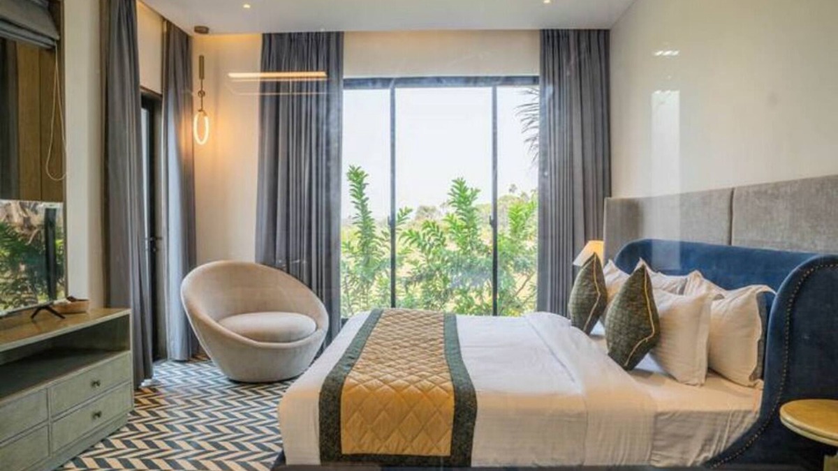 Nagoa Villa | Peacock Villa 5BR at Saligao with Private Pool