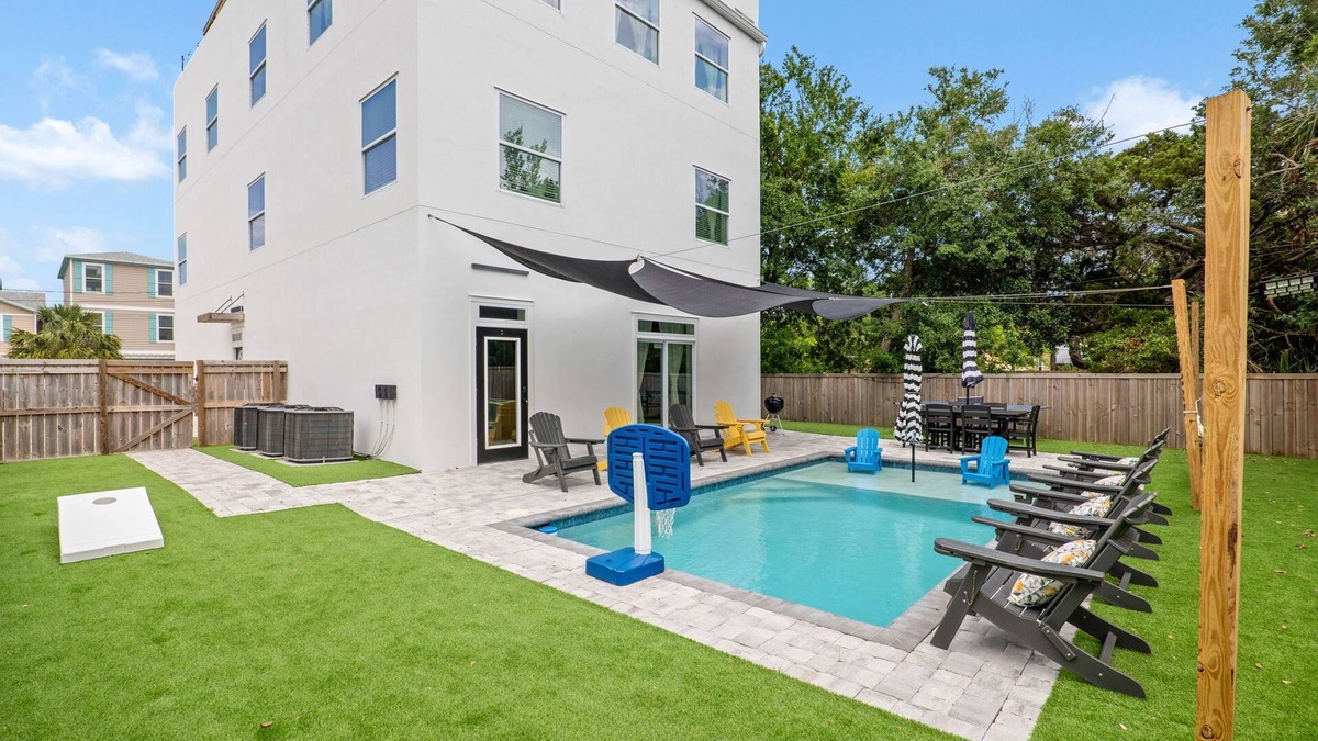 St. Augustine House | Pelican Perch - Rooftop/Pool/Water Views