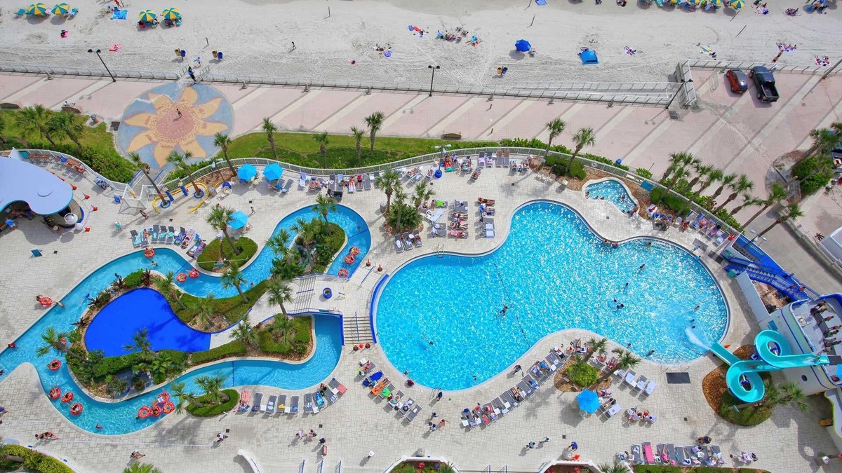 Brush - Stewarts Condo | Penthouse 1 BR Villa Direct Oceanfront Wyndham Ocean Walk Resort Daytona Beach | 1910