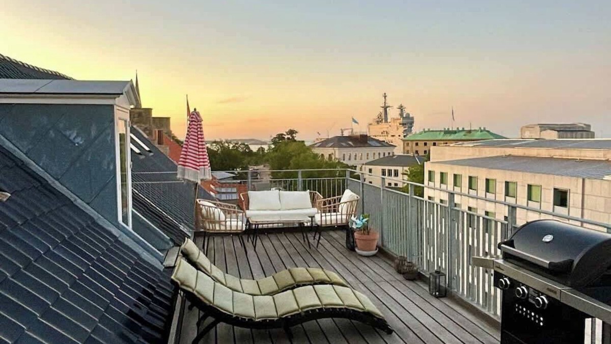 Copenhagen K Apartment | Penthouse doublex w water view
