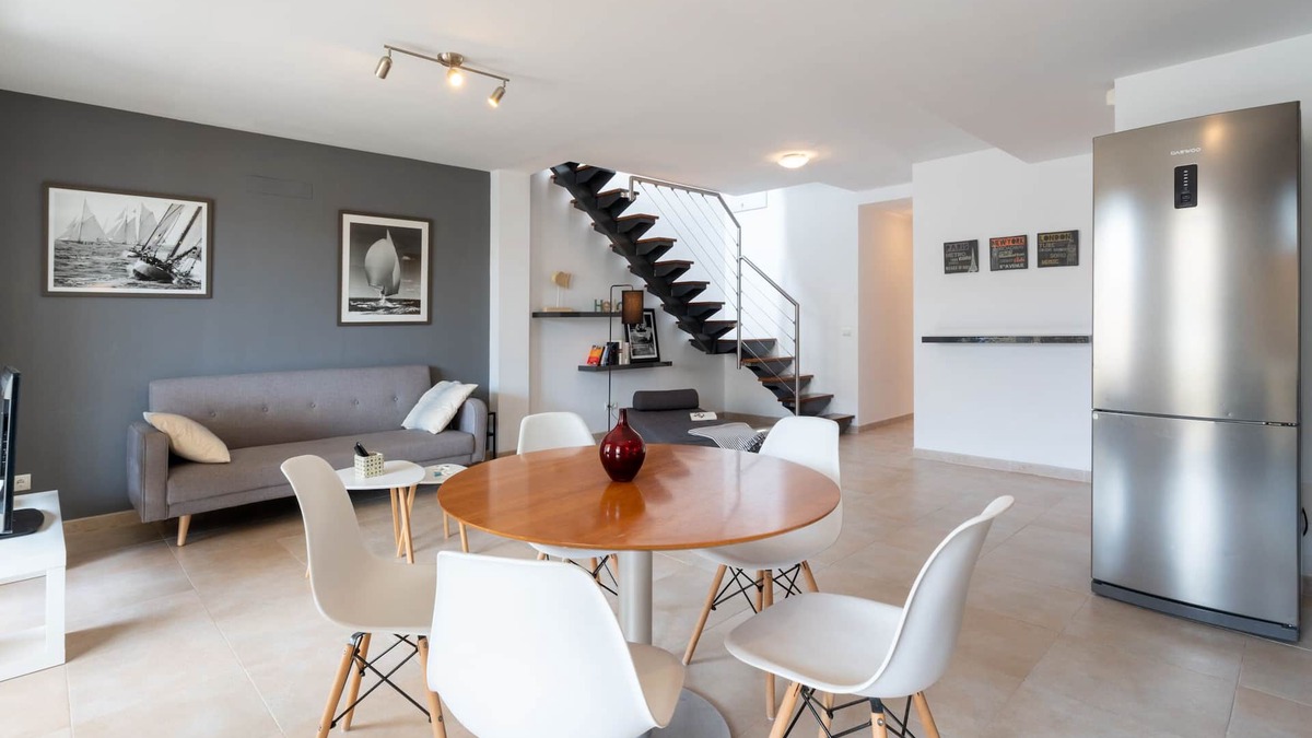 Colonia Sant Jordi Apartment | Penthouse: private terraces, WIFI , A/Cond. (C/W), TVsat.