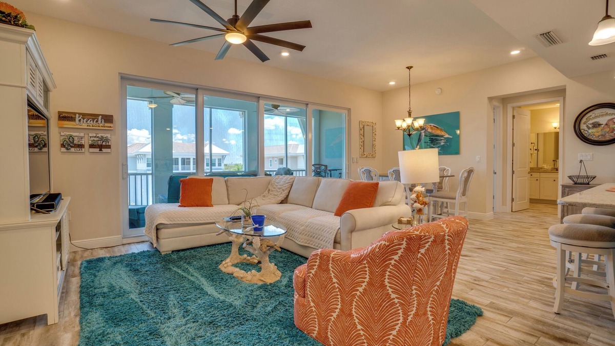 Whitney Beach Condo | ⚓Penthouse in Paradise! Sunrise views in Margaritaville. 2 miles to beaches & AMI!⚓