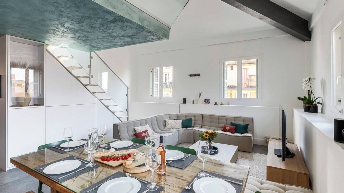 Jean-Medecin Apartment | Penthouse Massena - 2 bedroom apartment