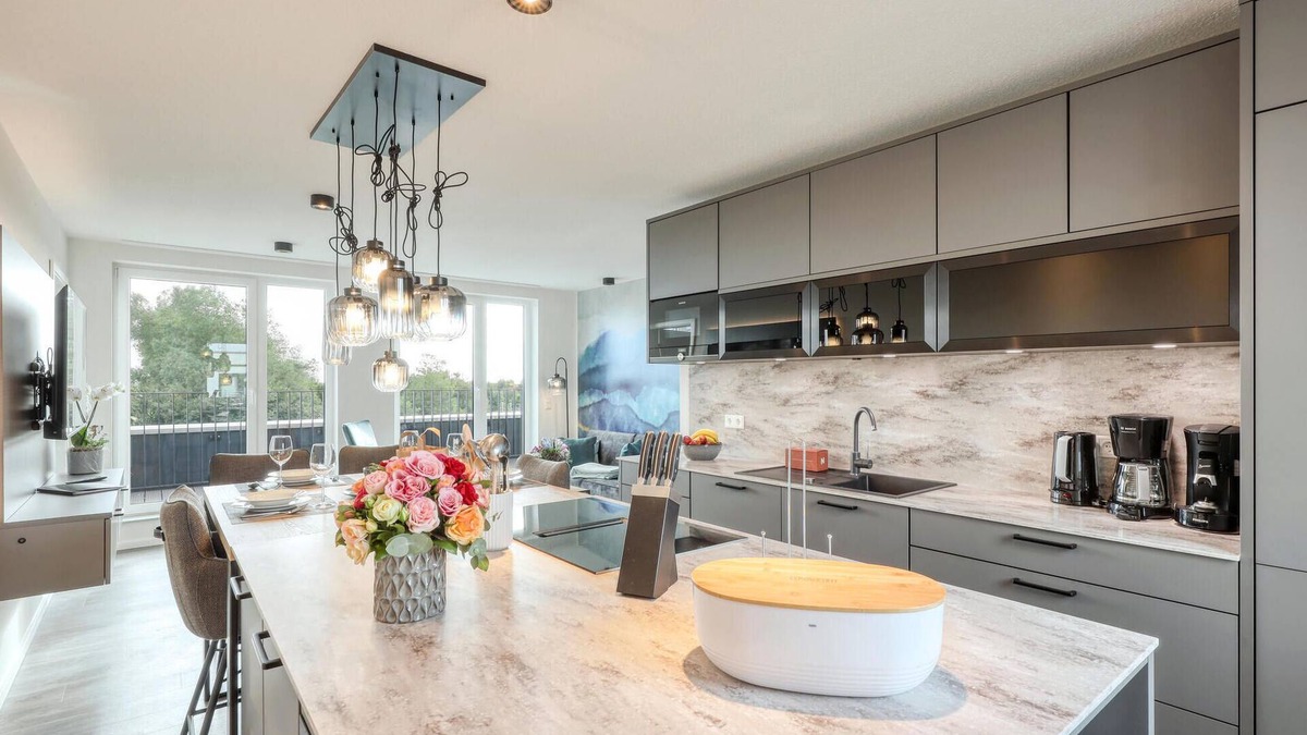 Norderhafen Apartment | Penthouse Nordstrand Deich