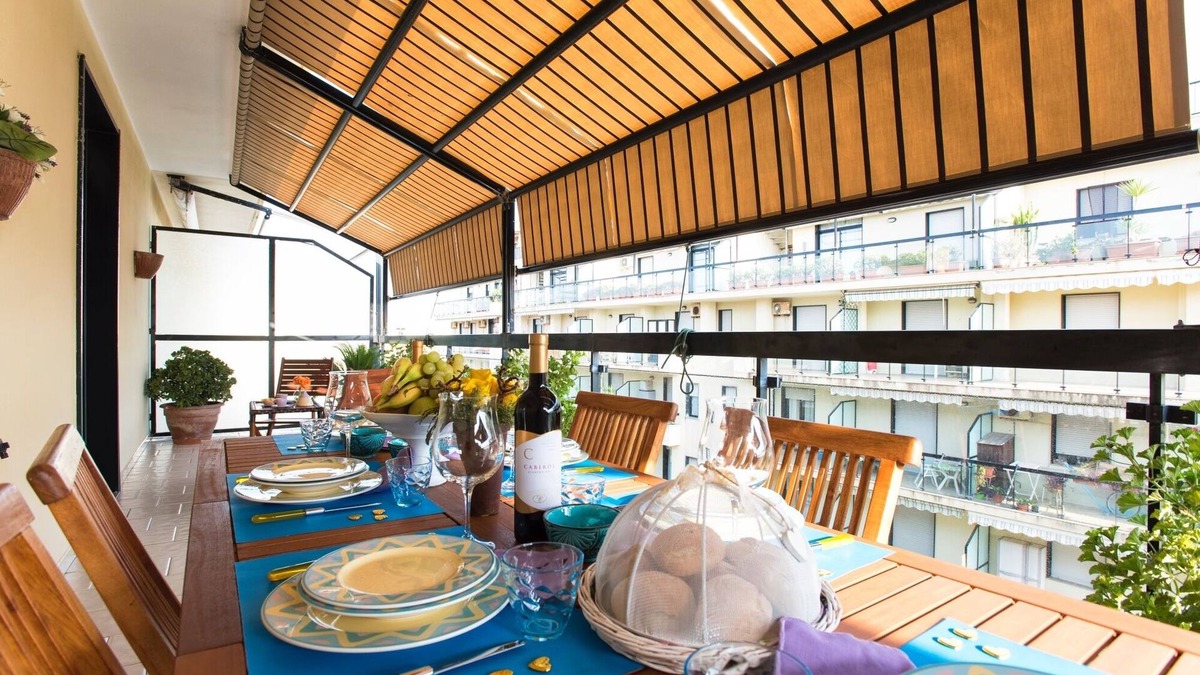 Lido Apartment | Penthouse sea view with large veranda near the beach, 3 bedrooms and 2 bathrooms