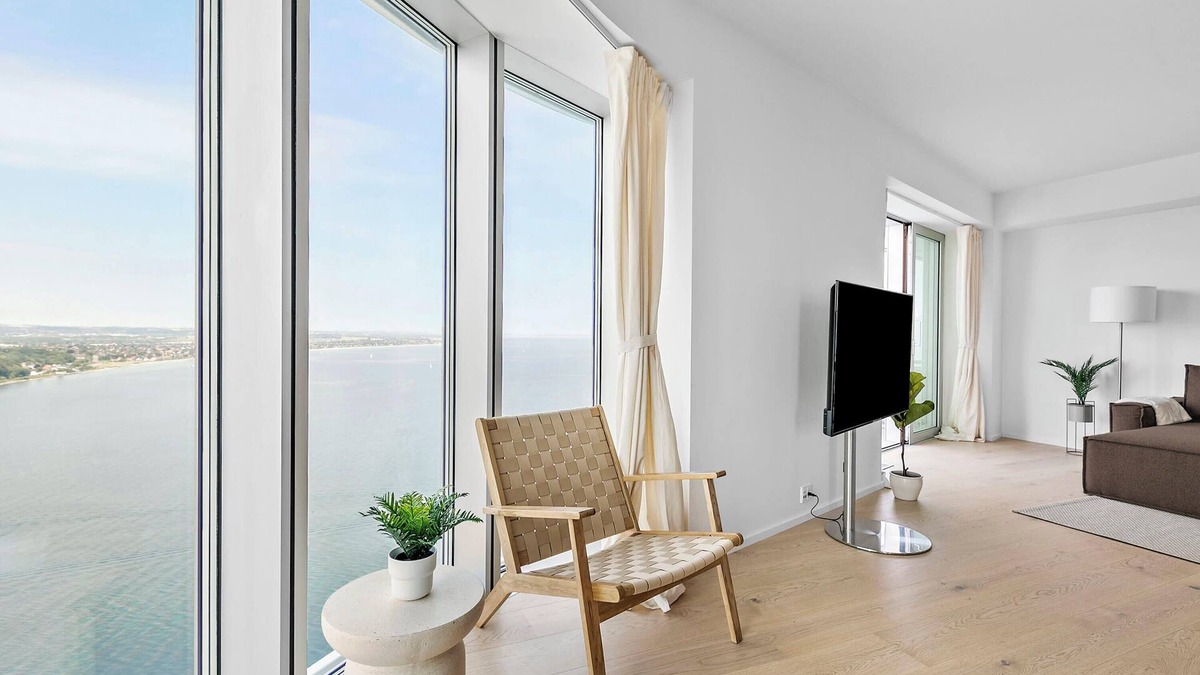 Aarhus C Apartment | Penthouse suite on 35th floor