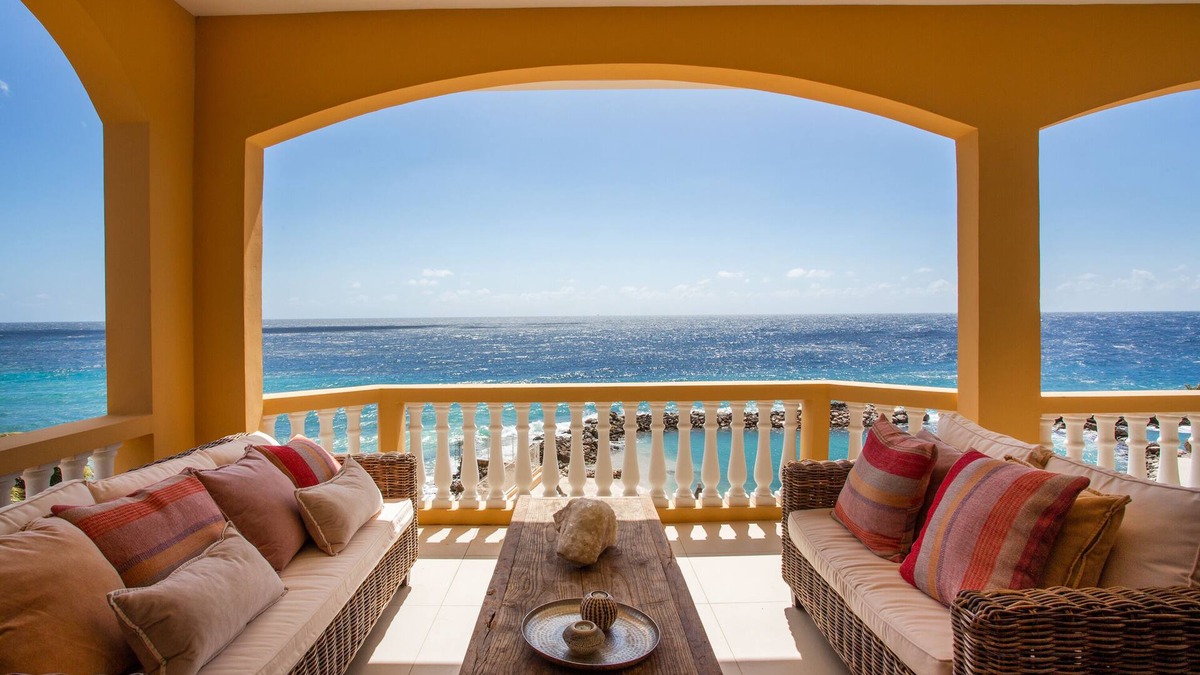 Nieuw Nederland Condo | Penthouse The Beach 4A, spectacular sea views!