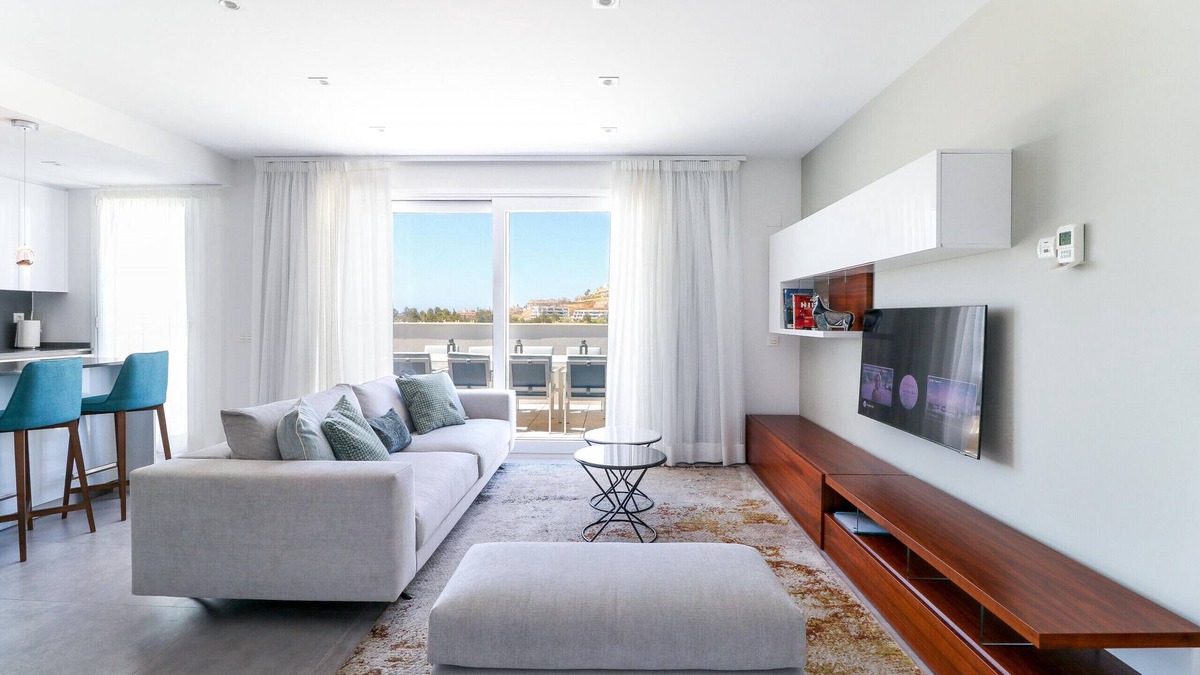 La Cala de Mijas Apartment | Penthouse with Large Roof Terrace & Plunge Pool
