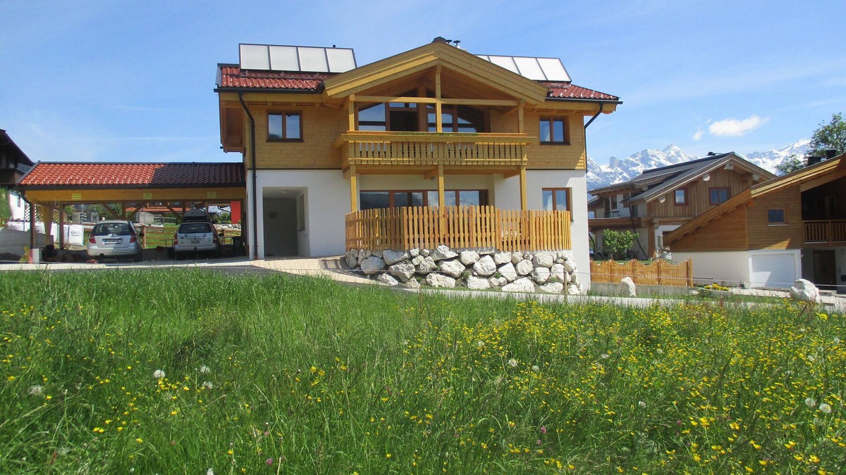 Maishofen Apartment | Penthouseapartment Mandl bei Zell am See Sauna Pool