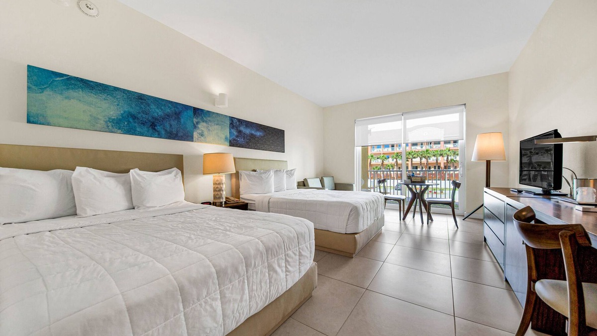 South Padre Island Hotel | Perfect for a Getaway on the Beach Two Double Beds (Max occupancy 4)