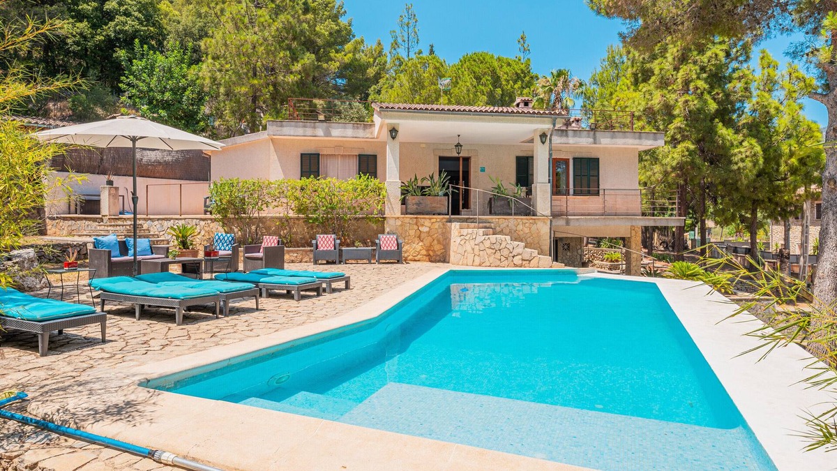 Mancor de la Vall Villa | Pet-Friendly Villa Ses Basses with Mountain View, Pool & Wi-Fi