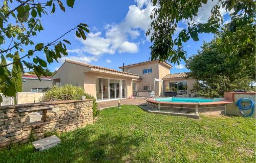 Serviers-et-Labaume House | Pet Friendly Home In Serviers-Et-Labaume