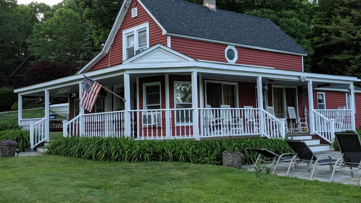 Bolton Landing Other | Pet Friendly house, Lake George w/3 br, 2 bath with 1.5 acres, fire pit, & A/C