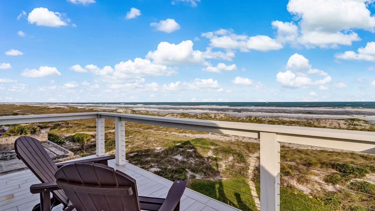 American Beach House | Pet friendly, newly renovated, ocean and beachfront historical home