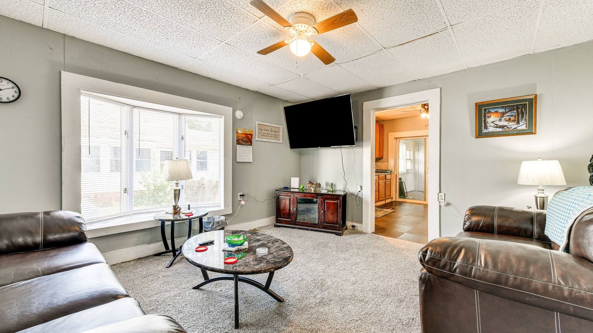 Concord House | Pet-Friendly North Carolina Abode - Deck & Hot Tub