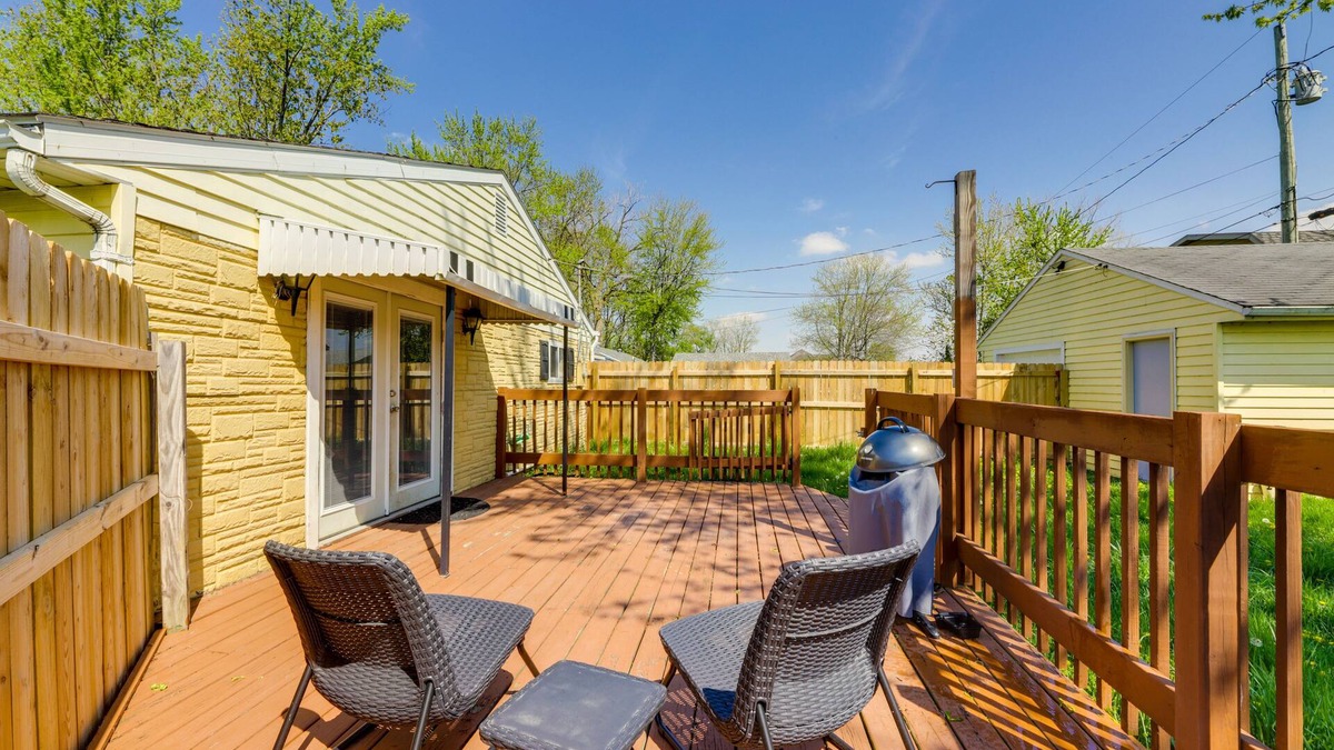 Celina House | Pet-Friendly Ohio Escape w/Deck & Community Dock!