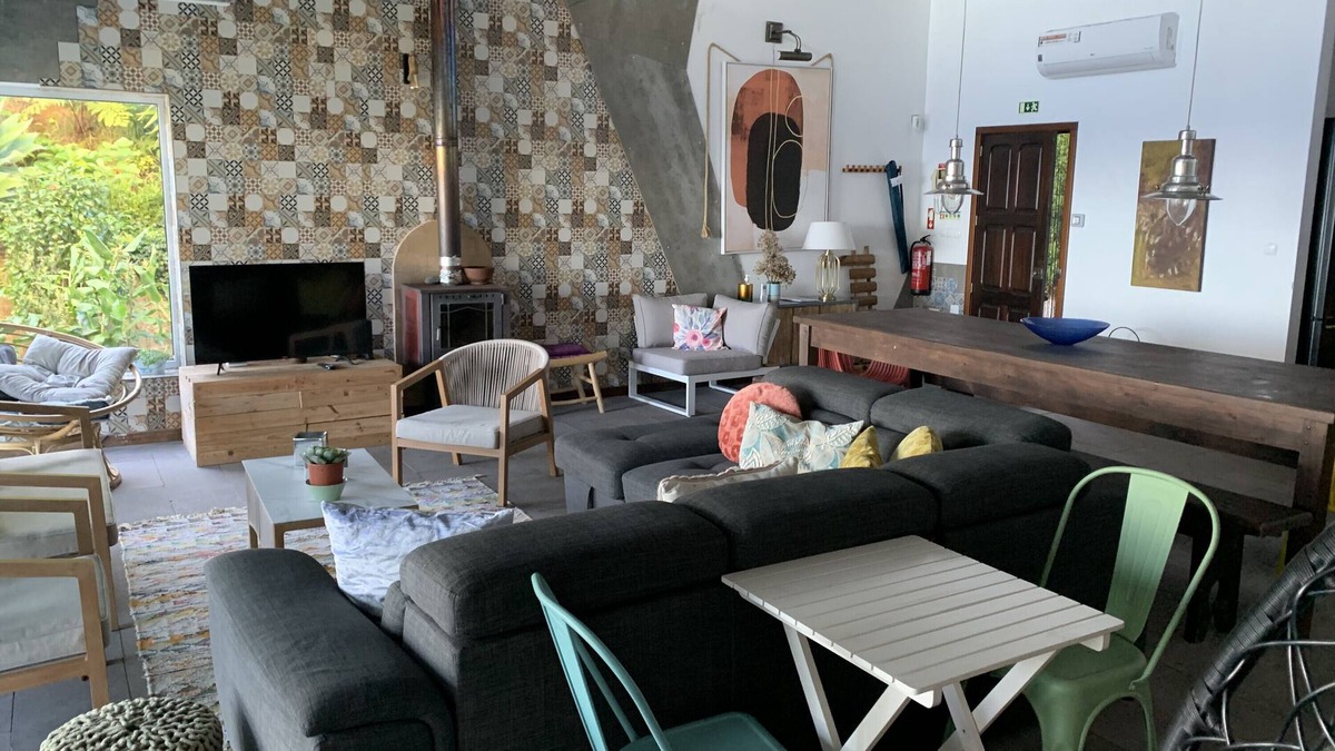 Nordeste Villa | Pet-Friendly Villa Azores SunriseHouse with Sea View, Pool, Jacuzzi, Wi-Fi, Terrace & Garden