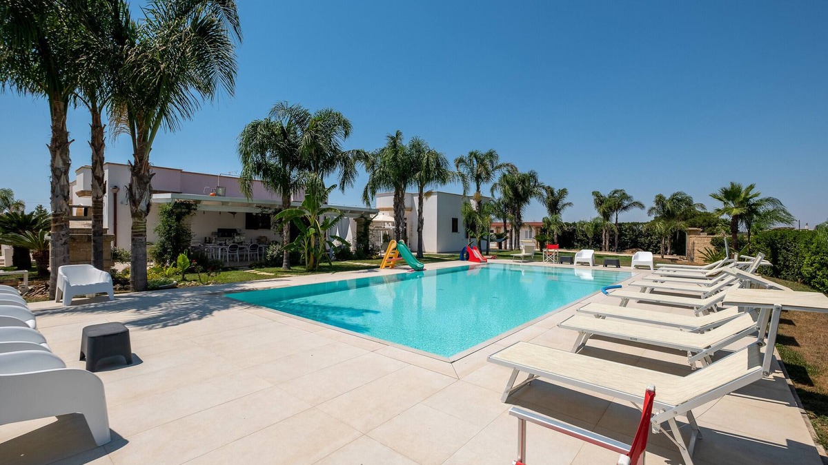 Melissano Villa | Pet-Friendly Villa Perla Salentina with Private Pool, Garden, Terrace & Wi-Fi