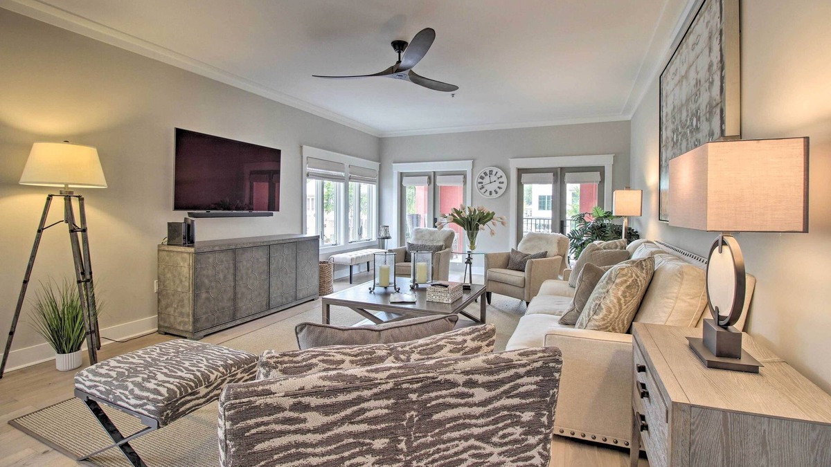 Bluffton Villa | Pet-Friendly Villa w/Balcony in Bluffton!