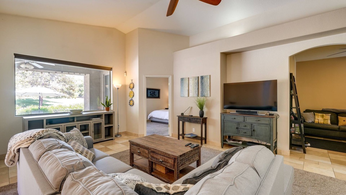 South Mountain House | Phoenix Home on Golf Course: Pool & Hot Tub Access