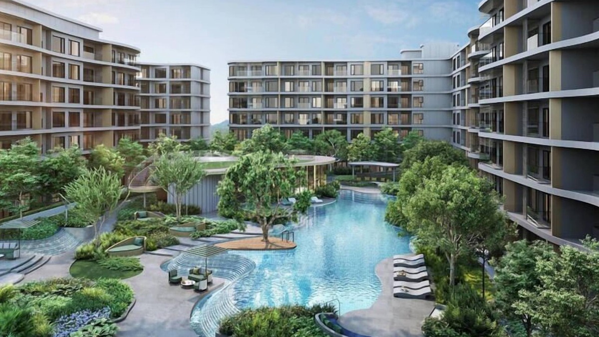 Phuket Condo | PHUKET - New! PHYLL Condo , 2 BR Max 3 pax, Kitchen, TV65", 41 sqm, Pool View